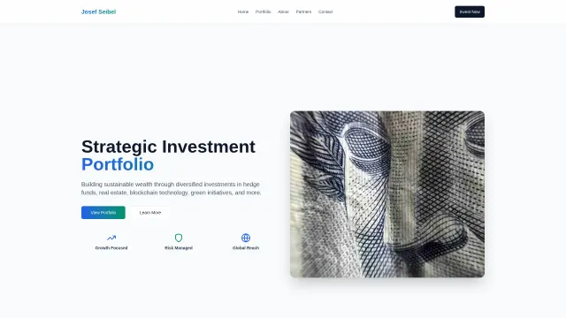 Captured rendering of jsinvestments.ch