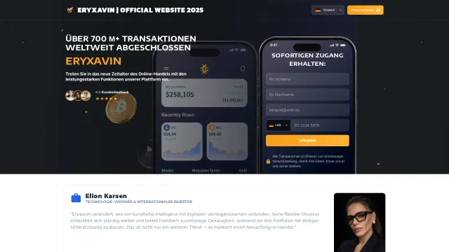 Captured rendering of eryxavin.net