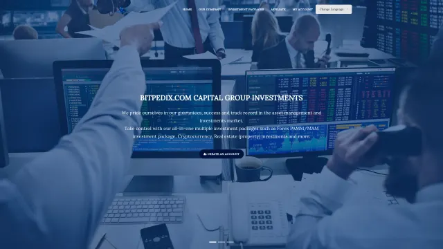 Captured rendering of bitpedix.com