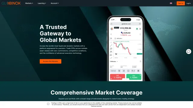 Captured rendering of globinok.com