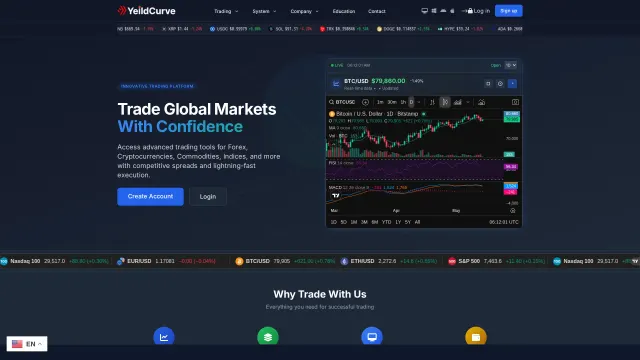 Captured rendering of ylinecurve.com
