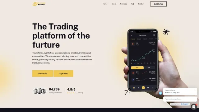 Captured rendering of elitehedgefinance.com