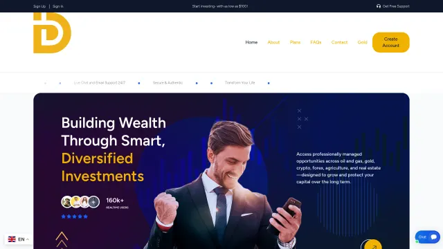 Captured rendering of dubexio.com
