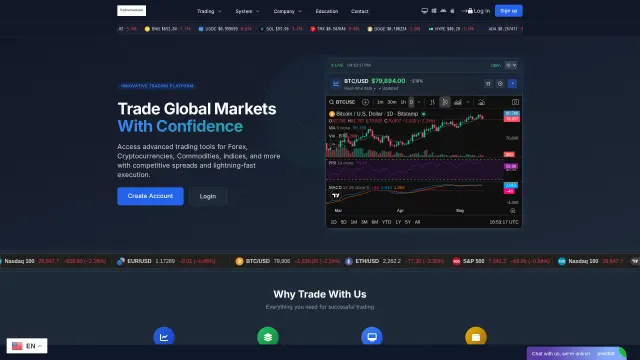 Captured rendering of tradeverseassets.vip