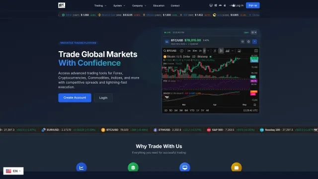 Captured rendering of bullhorizons.com