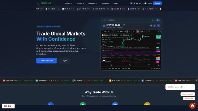 Captured rendering of zenstratrad.com