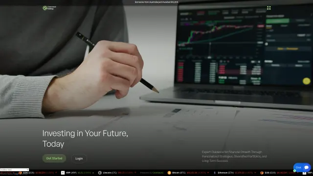 Captured rendering of groovestockholdings.com