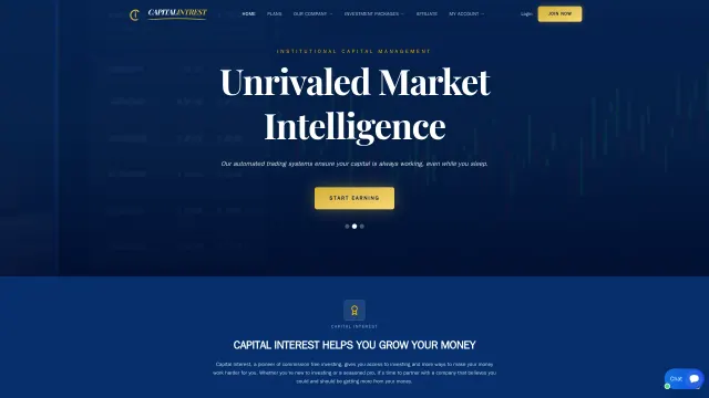 Archived rendering of capital-interest.org, captured by an earlier scan