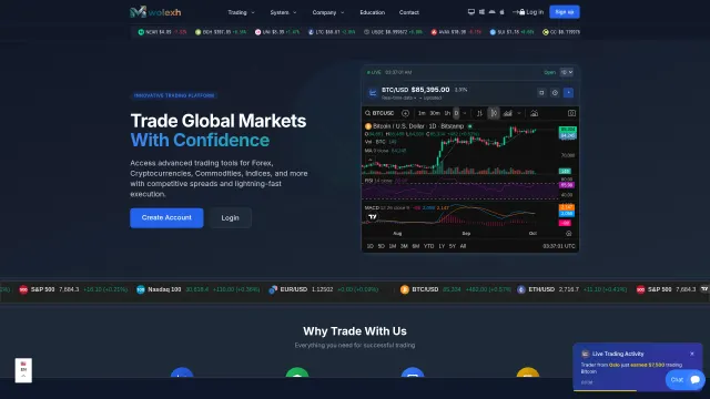 Captured rendering of wolexh.live