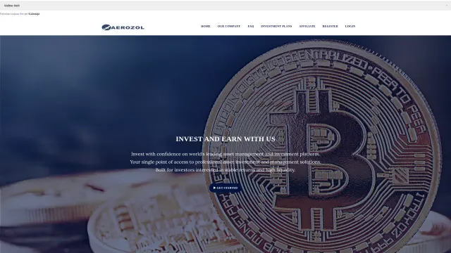 Captured rendering of aerozolltd.com