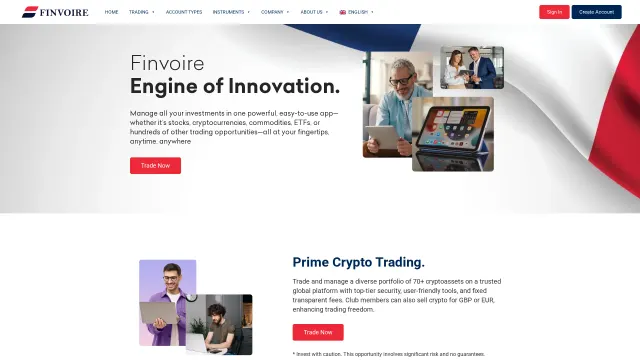 Captured rendering of fin-voire.com