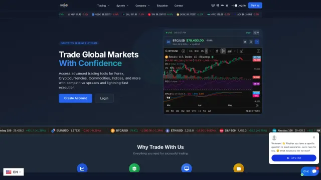 Captured rendering of probtraderx.com